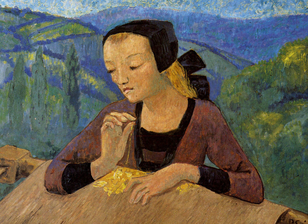La brodeuse