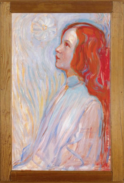 portrait rousse