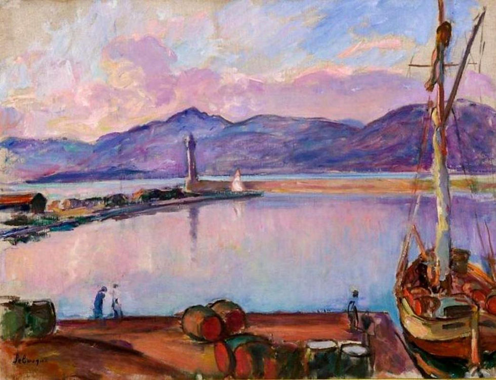 Port de Saint-Tropez, 1906