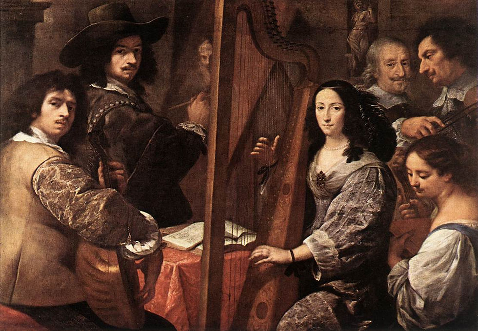 La familia del artista Brera