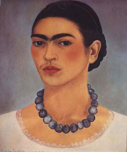 autoretrato con collar