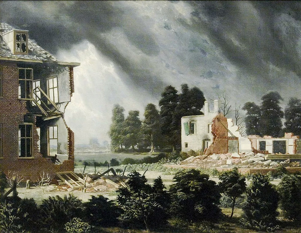 Oorlogsruïne (War Ruins), 1946