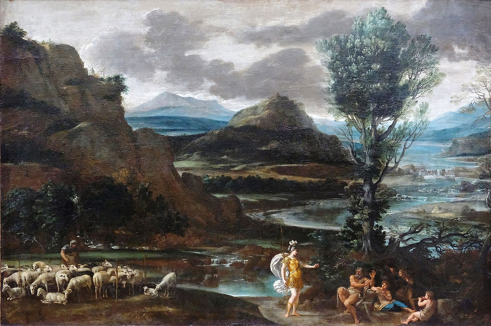 Herminie chez les bergers (1622-1625)