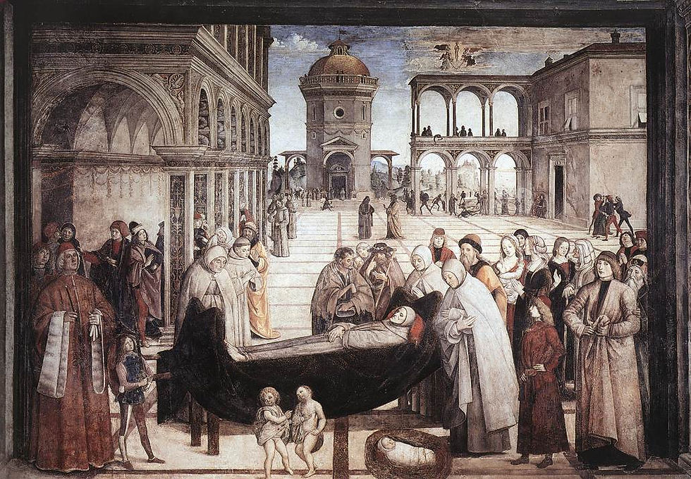 La Mort de saint Bernardin