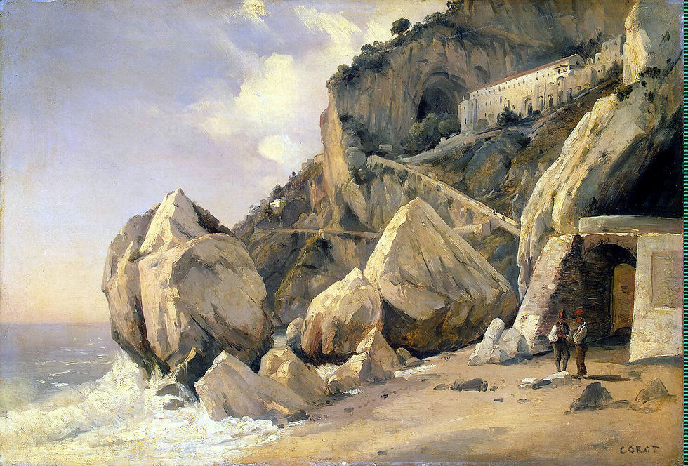Rocks in Amalfi