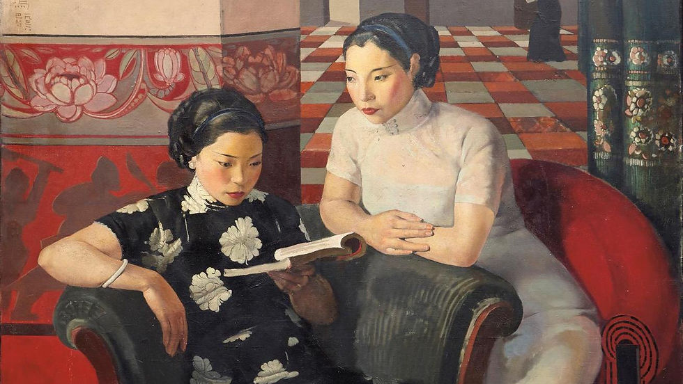 Chang Shuhong, 1935