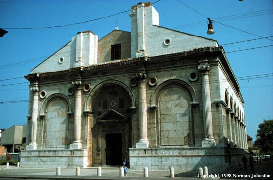 malatesta temple façade