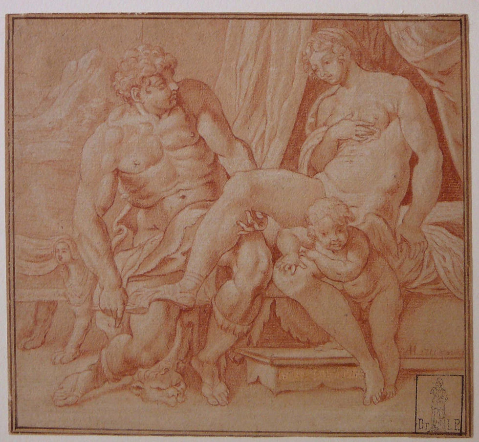Mars and Venus united by love
