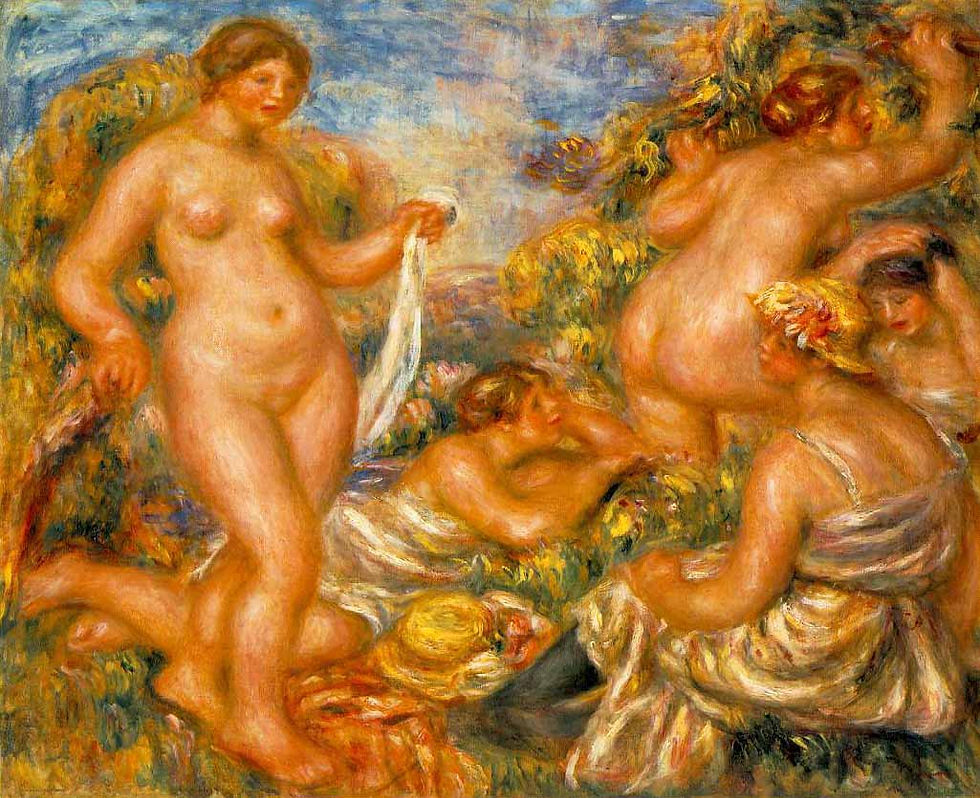 1918 Baigneuses