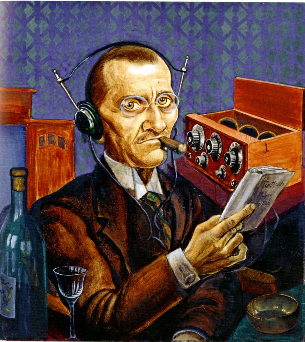 Kurt Günther, 'The Radioist' 1927