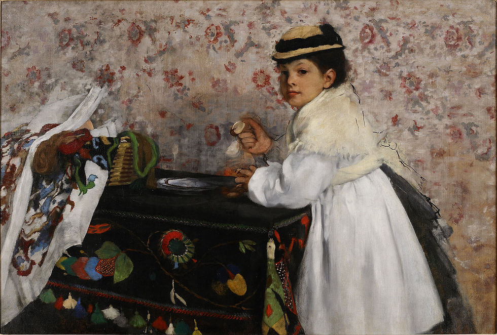 Hortense Valpinçon enfant (1871)