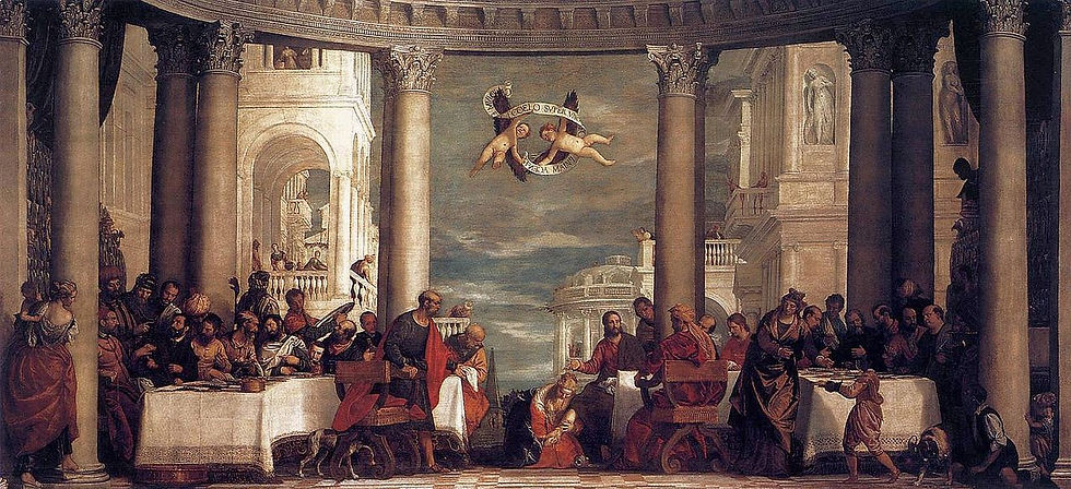 Feast at the House of Simon - 1570-1572.