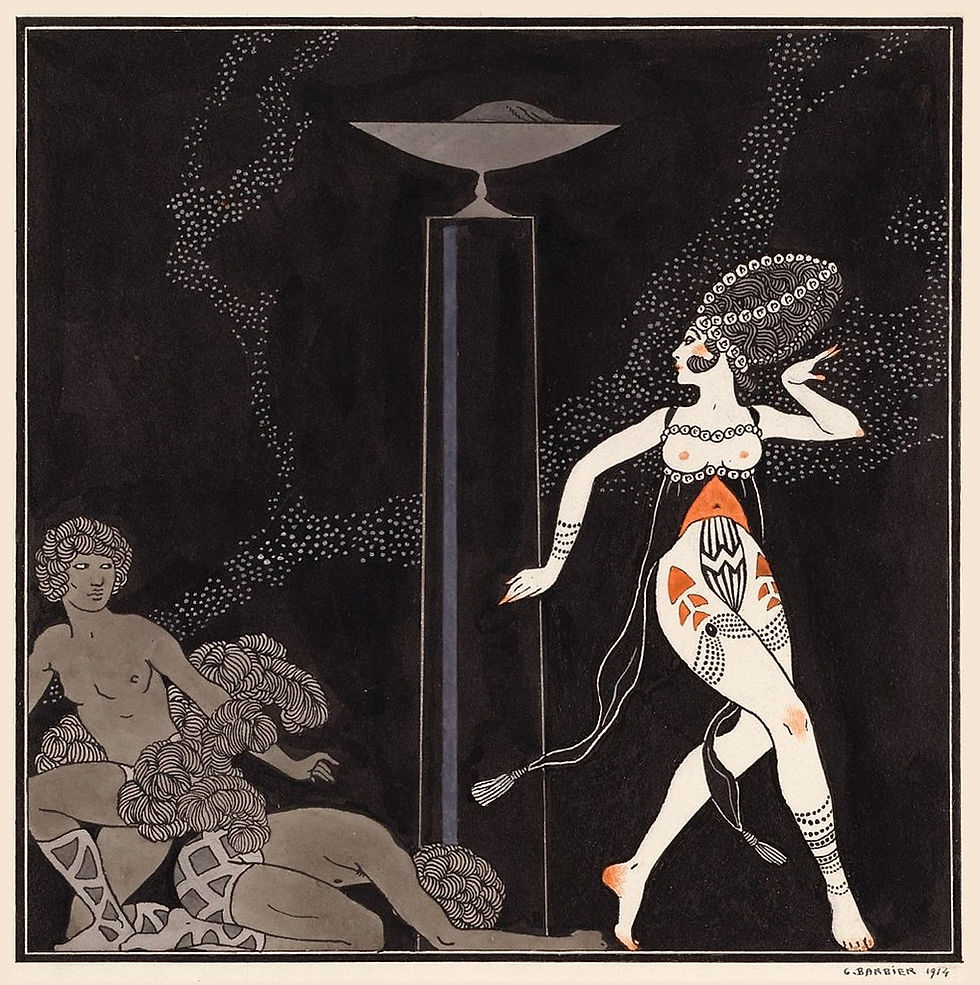 la séduction de Cléopâtre-1914