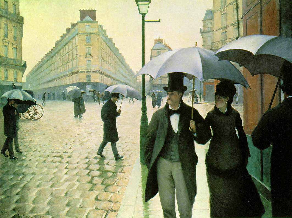 1877 Rue de Paris temps de pluie