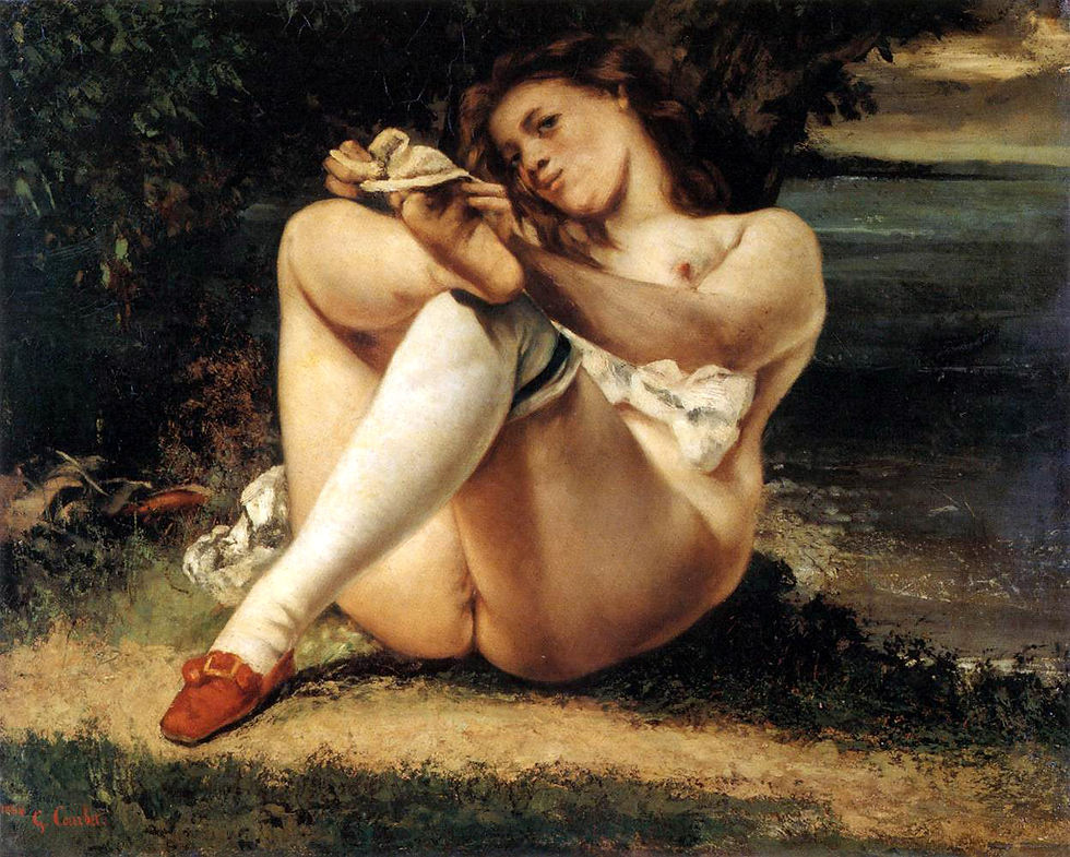 1861 - Woman_with_White_Stockings