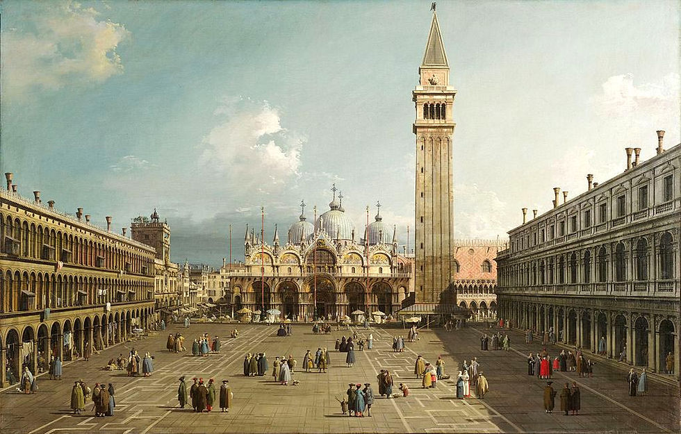 Piazza San Marco with the Basilica