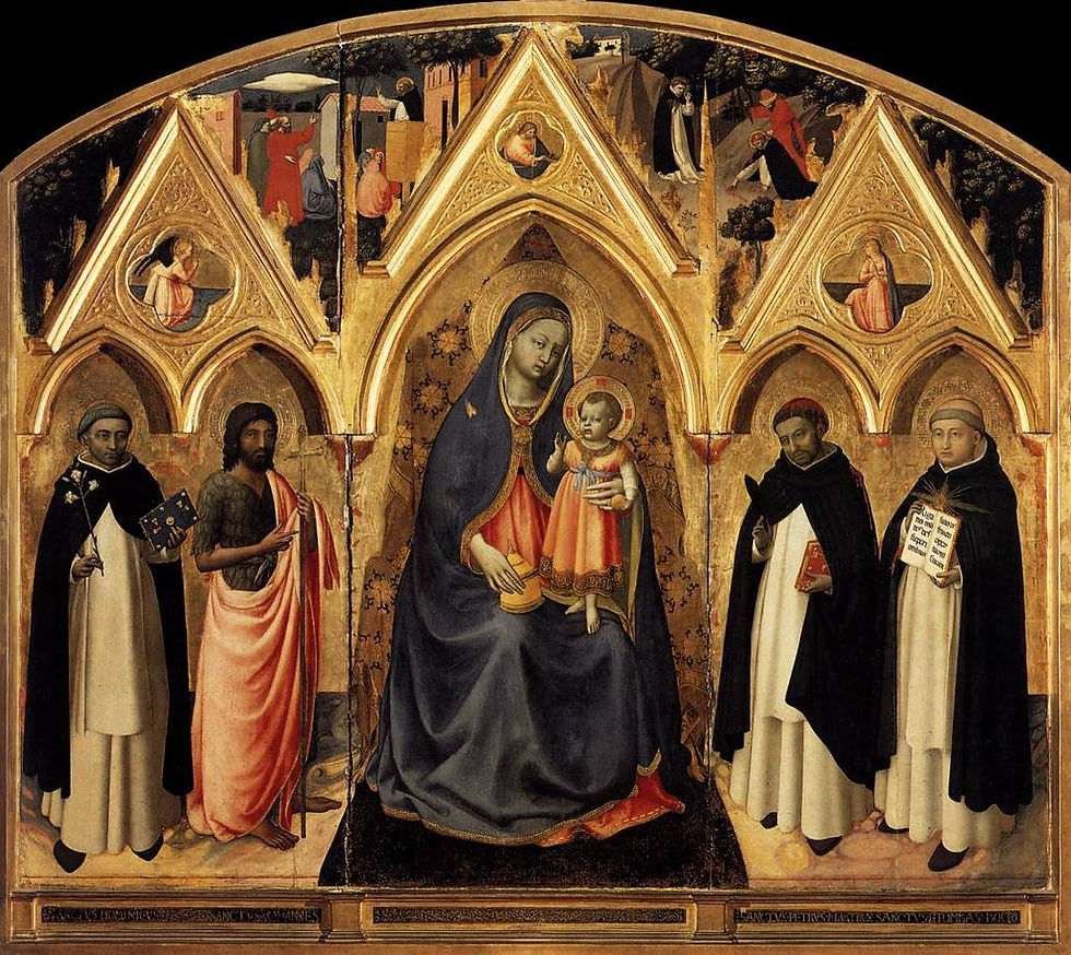 Fra Angelico, triptyque de saint Pierre