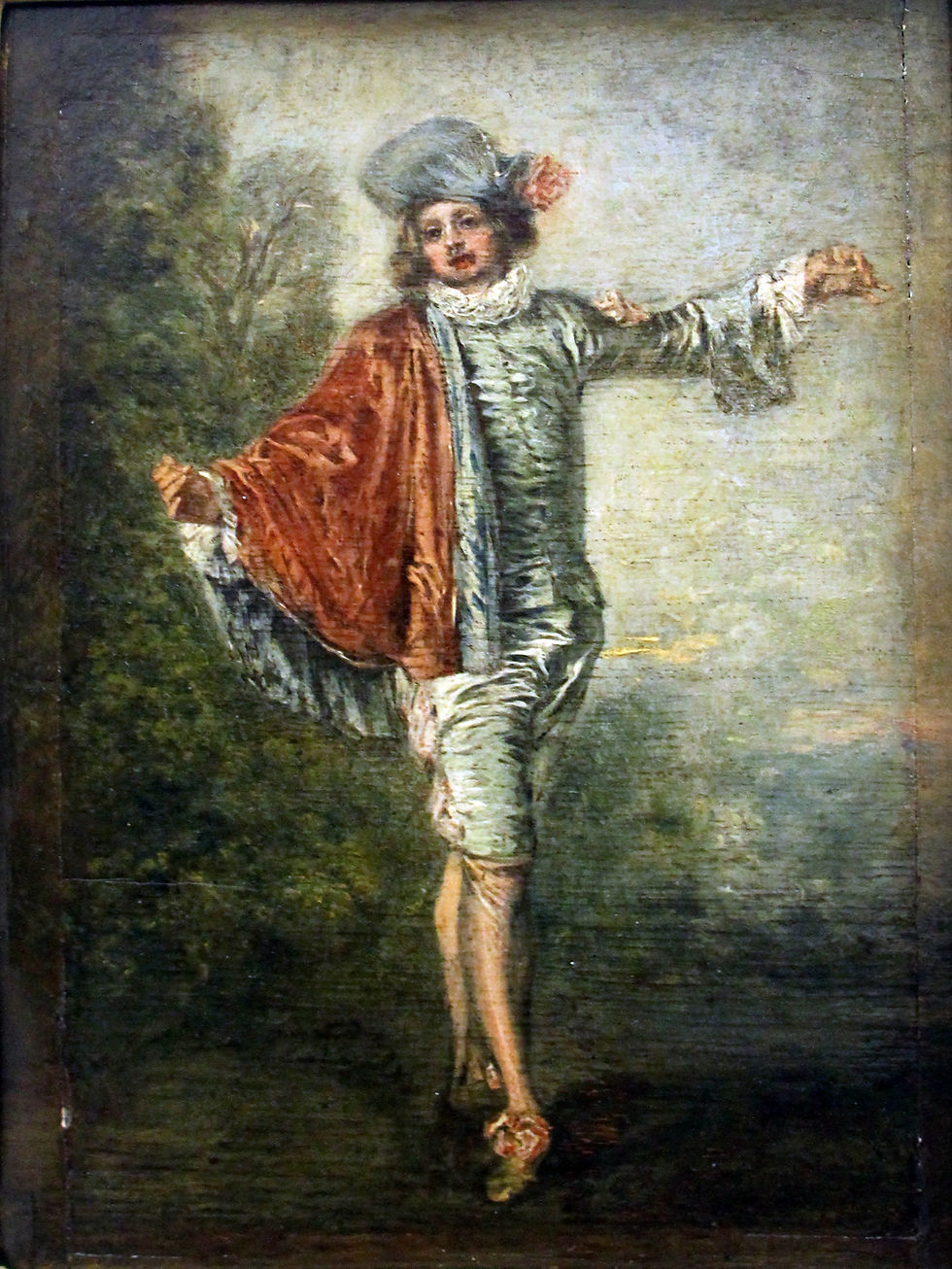 l'indifferente, 1717 ca.