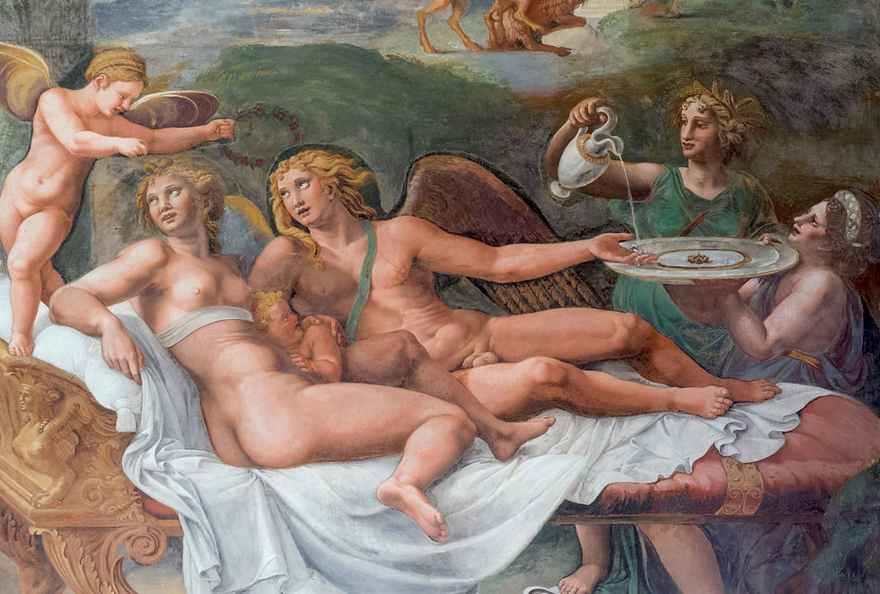 Salle des Amours de Psyché. Palazzo Te