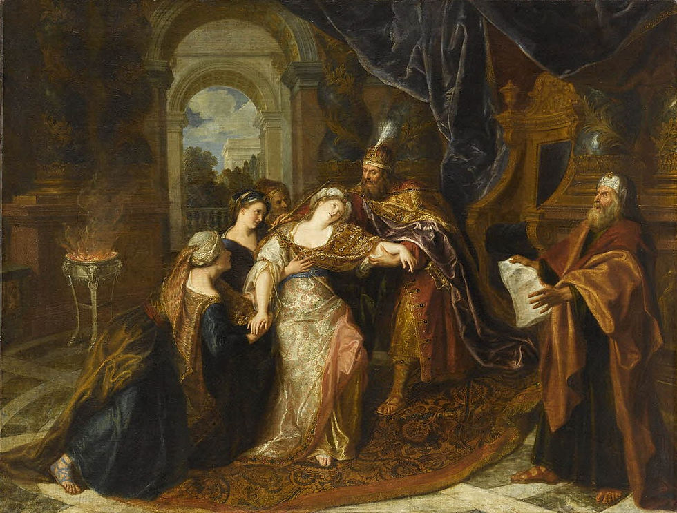 L'Évanouissement d'Esther (vers 1704)