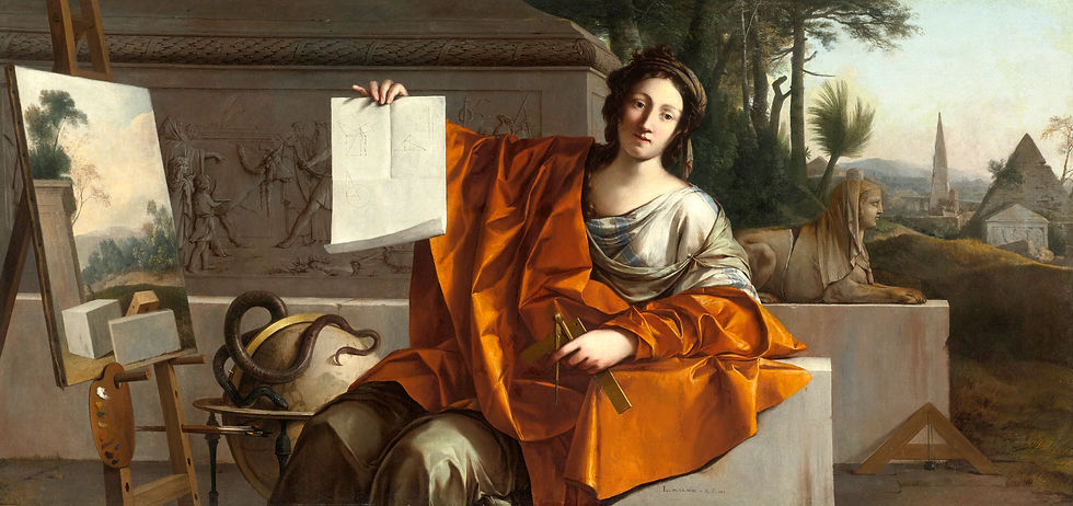 ALLEGORY OF GEOMETRY