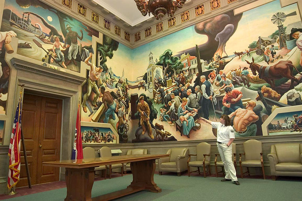Thomas Hart Benton Mural 2