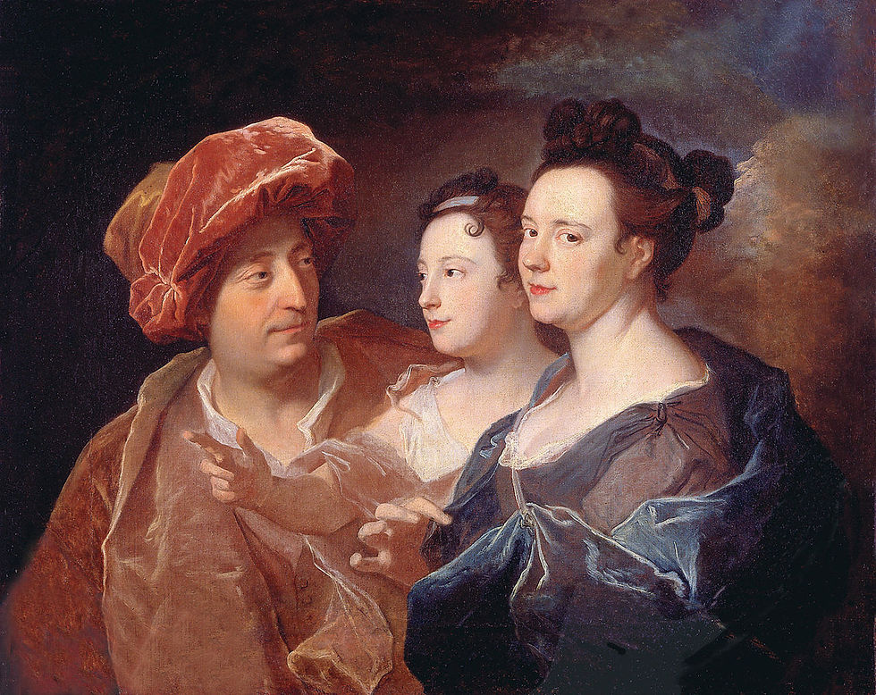 La famille Laffite (vers 1694)