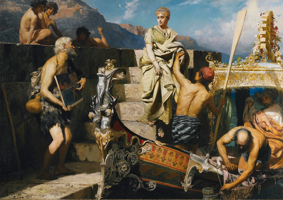 Begging castaway, 1878