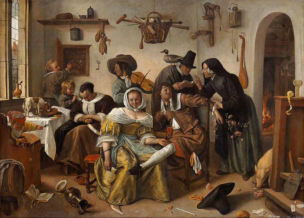 Beware of Luxury, 1663
