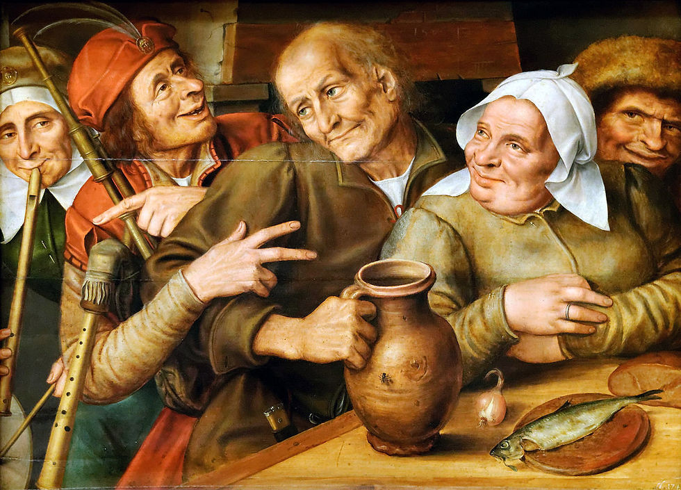 Eine lustige gesellschaft