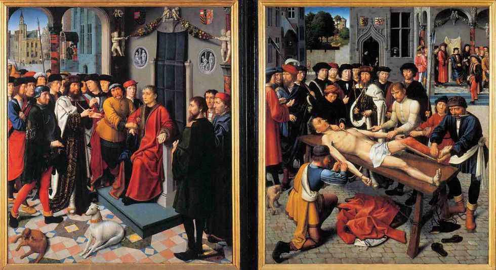 Diptych The Judgment of Cambyses