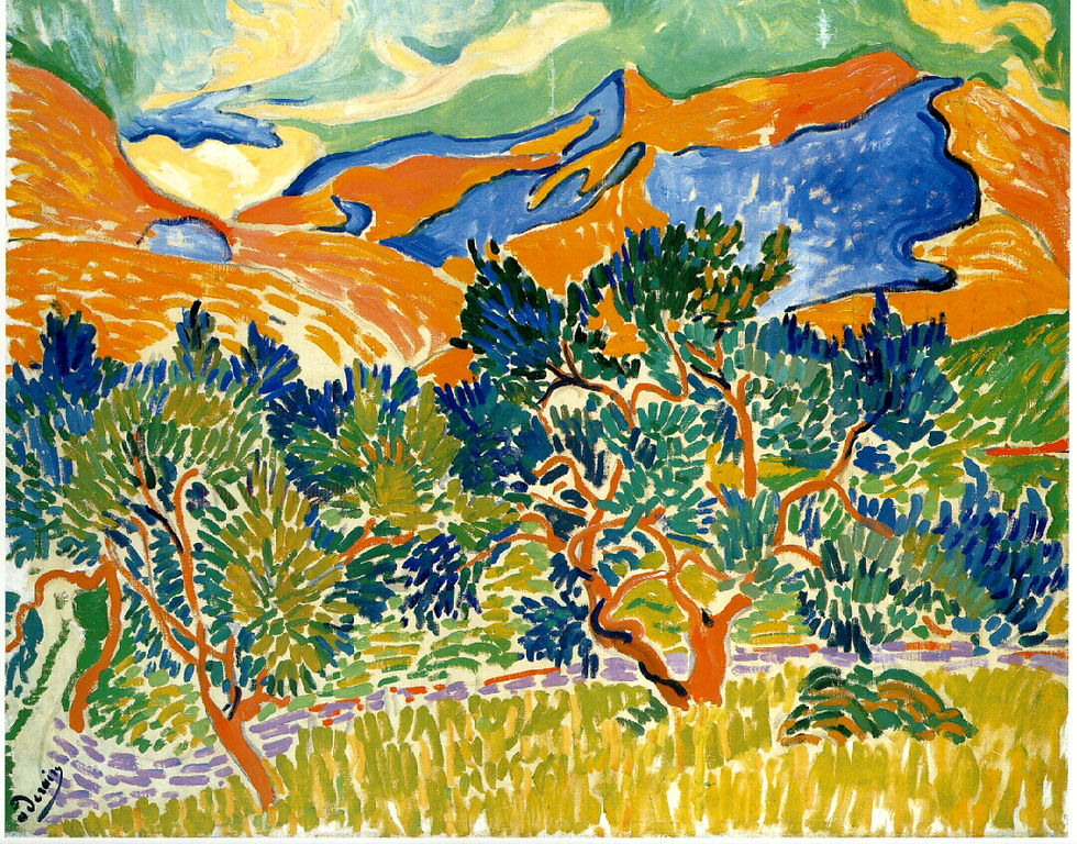 Mountains at Collioure (1905)