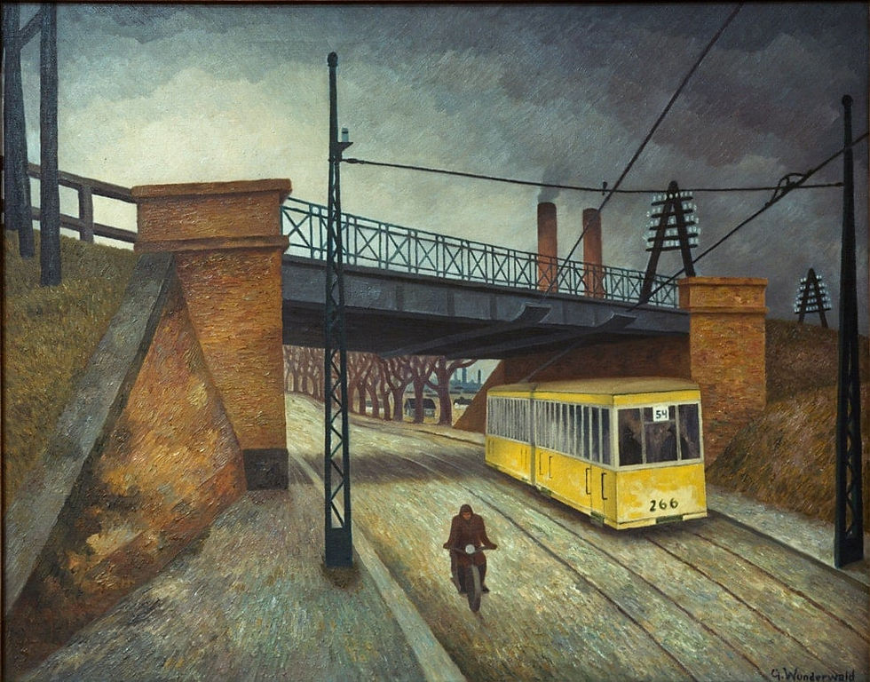 Gustav Wunderwald - Underpass in Spandau 1927