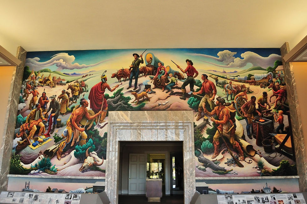 Thomas Hart Benton Mural