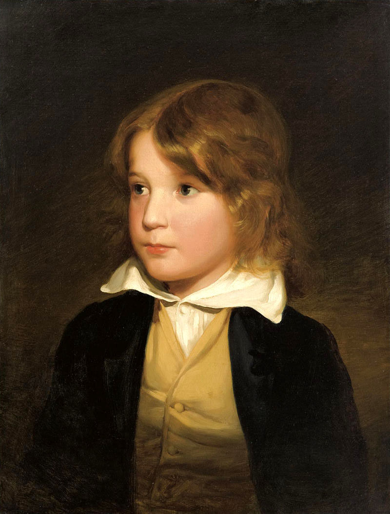 Portrait of Joseph Amerling, the artist's brother, 1829