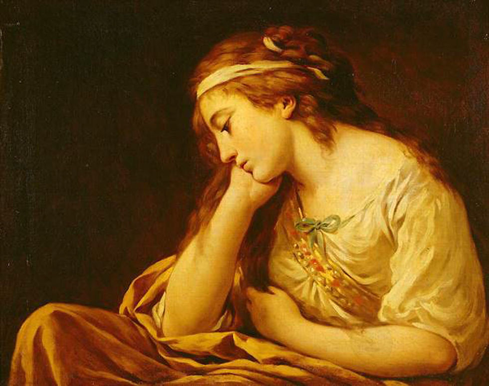 La Mélancolie, vers 1785