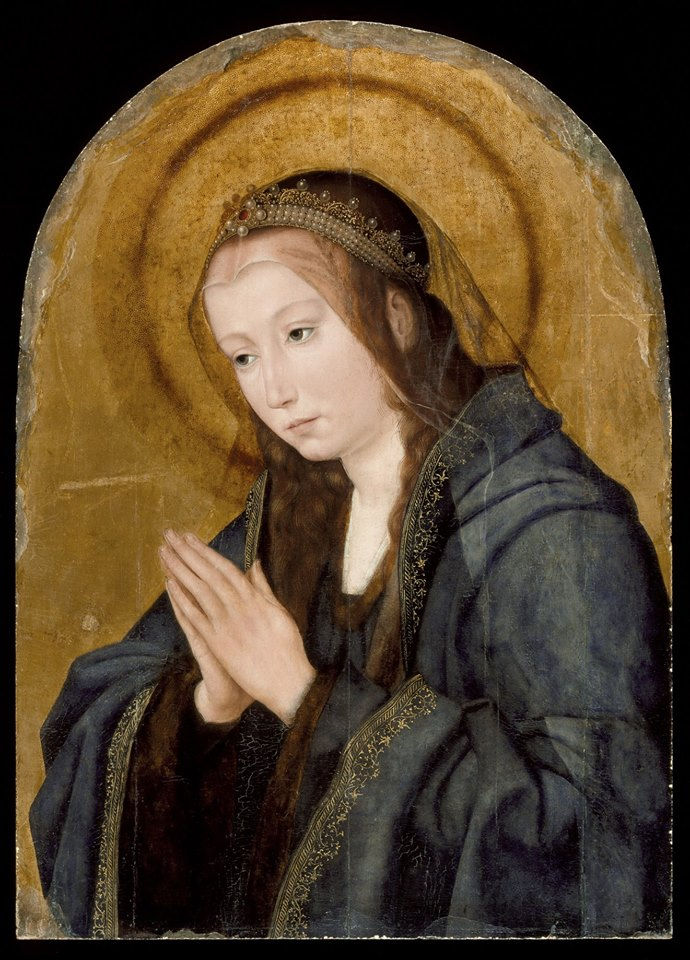 Virgin in Adoration - after 1507 Quentin