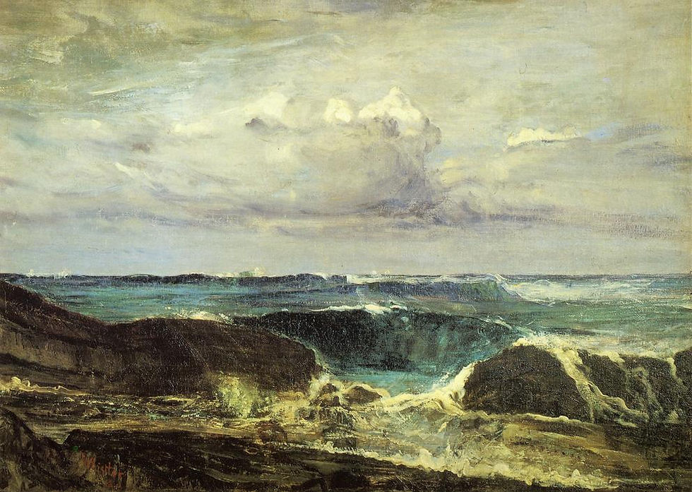 The Blue Wave Biarritz, 1862