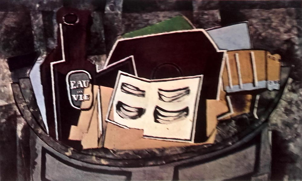 La bouteille deau-de-vie 1921