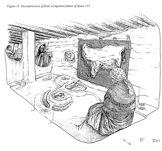 Çatal höyük drawing