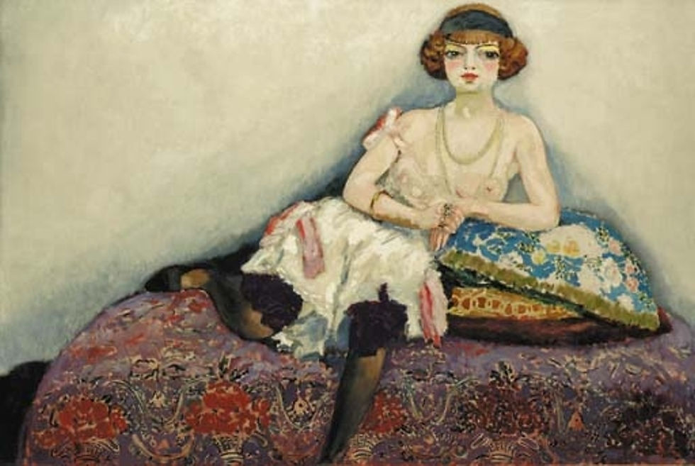 c.1907, Femme aux bas noirs