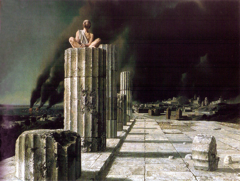 Saint-Simeon le Stylite, 1939