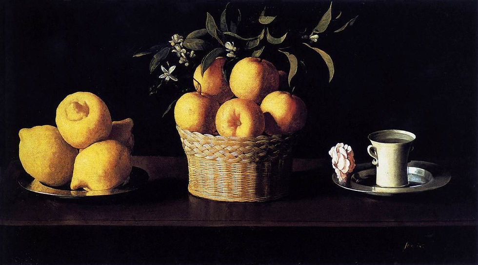 1633 Nature morte aux oranges