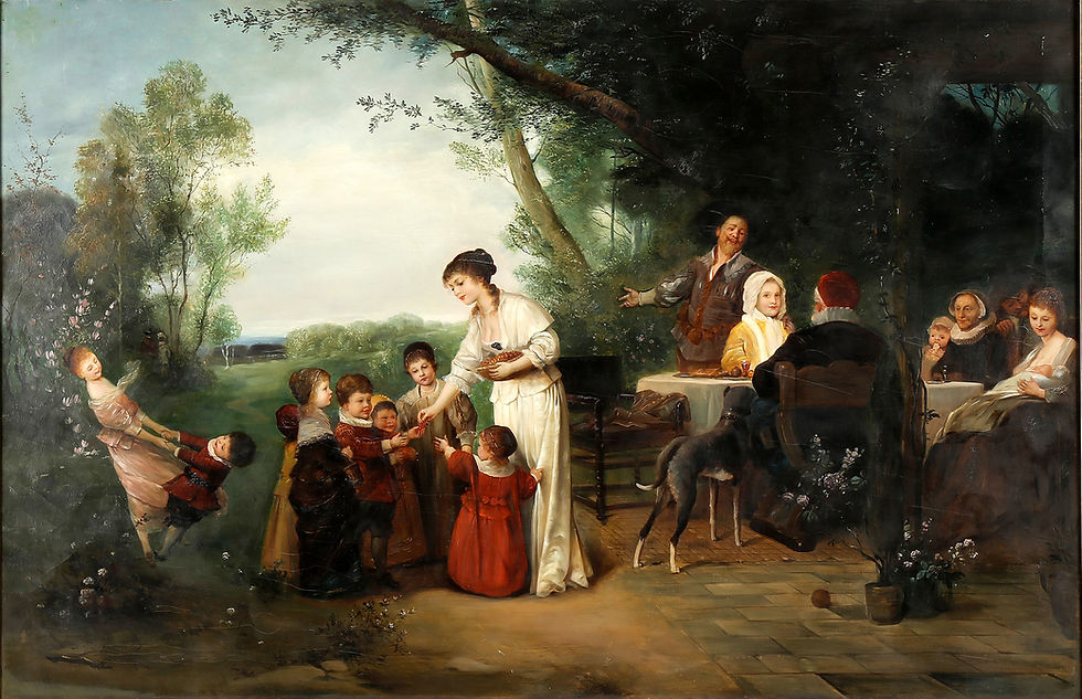 scène champêtre