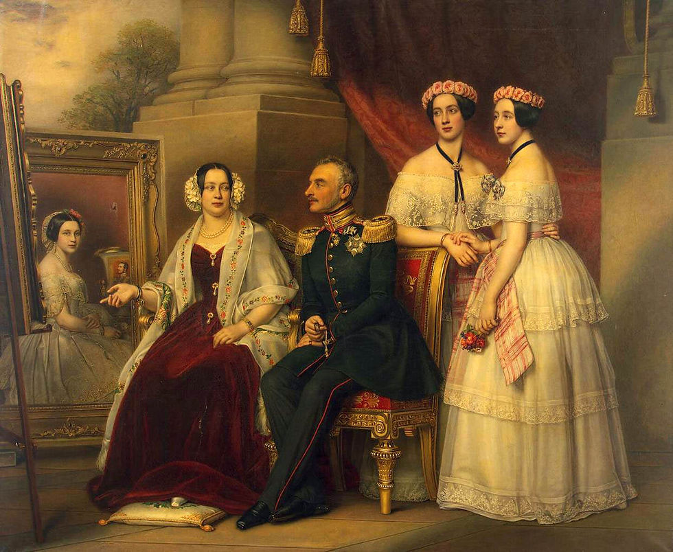 Portrait of the Family of Joseph, Duke of Saxe