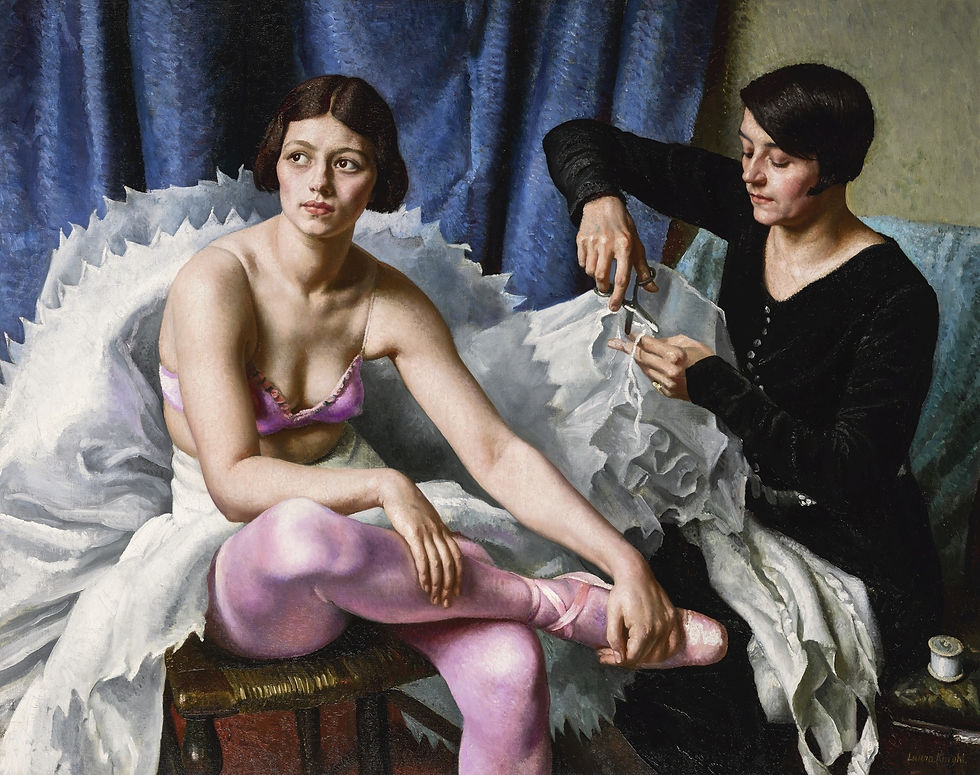The Ballet Girl and the Dressmaker, 1930