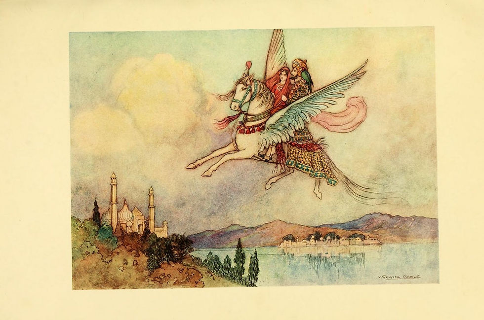 Falk Tales of Bengal (10) by Warwick Goble