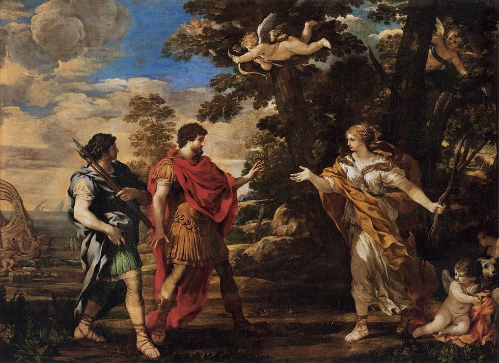 Vénus et Énée, 1631
