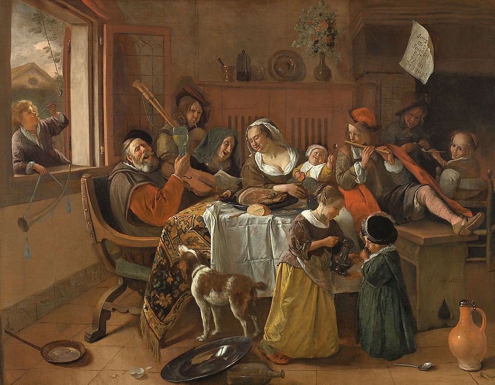 The Merry Family, 1668