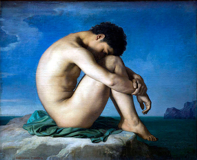 Jeune homme nu assis 1855_-_Louvre